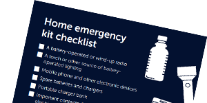 Prepare for a power outage. Download the ultimate checklist