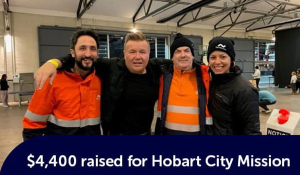 Hobart City Mission Sleep Rough Event