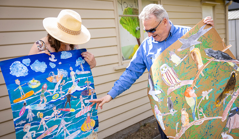 Artworks bring network to life