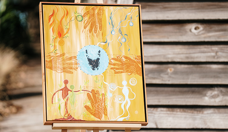 Sharing culture and stories through art at Mornington