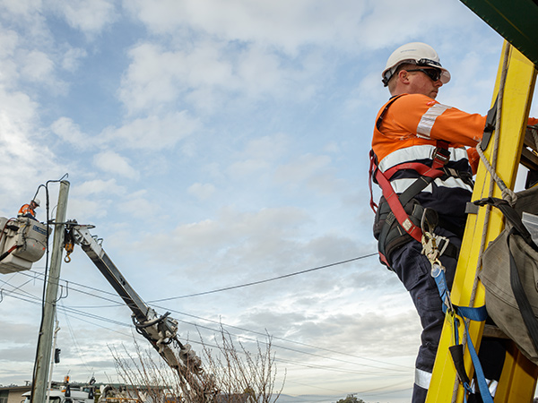 Working near powerlines